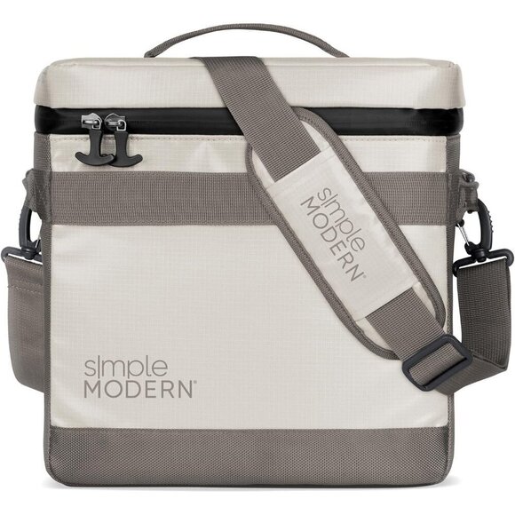 Simple Gray No Modern Camp Kitchen Day Cooler Polyester ice chest - Picture 1 of 6